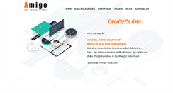 Desktop Screenshot of amigo-webdesign.hu